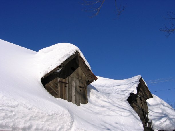 冬天冬季冰雪圣诞旅游立冬至