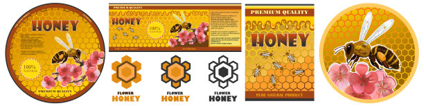 蜂蜜广告设计