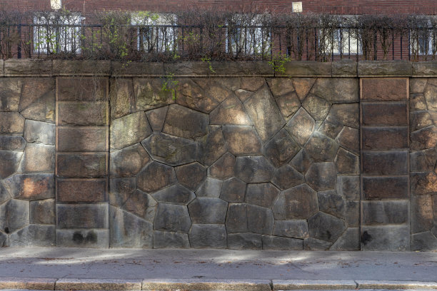 旧砖墙石头墙