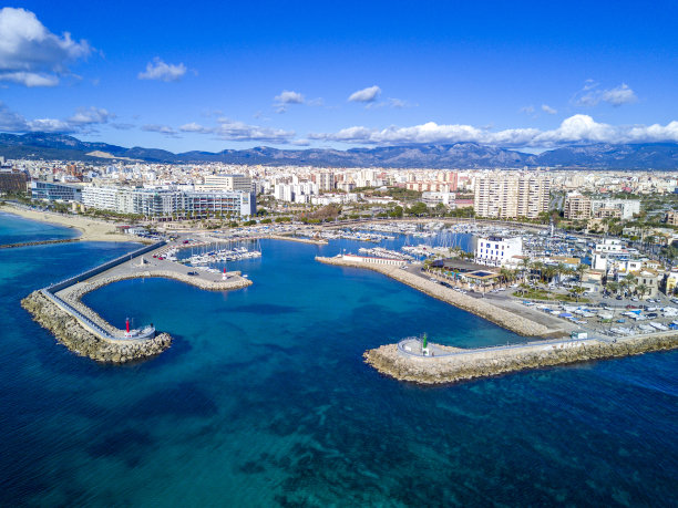 海岛码头风景