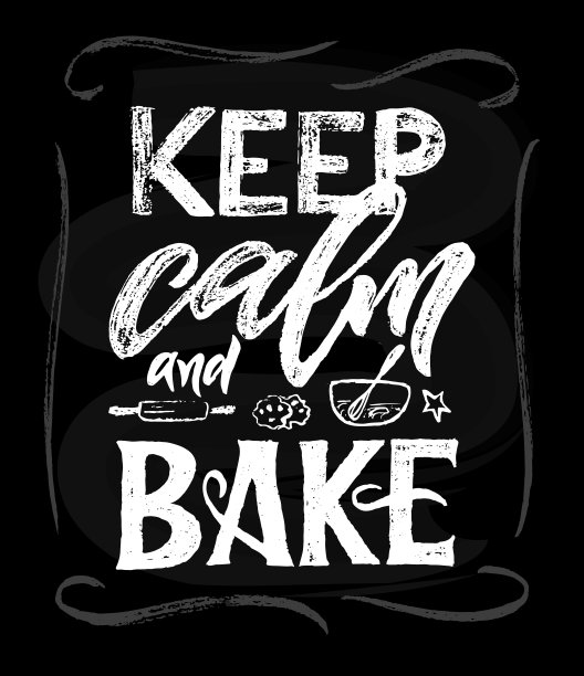 糕点蛋糕厨房烹饪海报