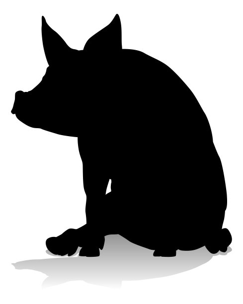 猪logo