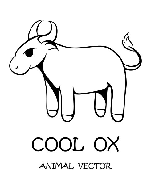 牛logo标志
