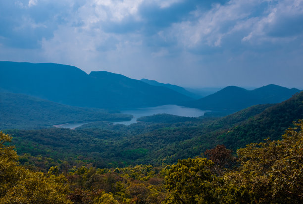 旅游景点自然景观山丘