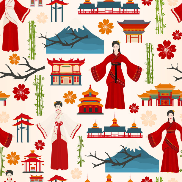 中式传统中国风图案