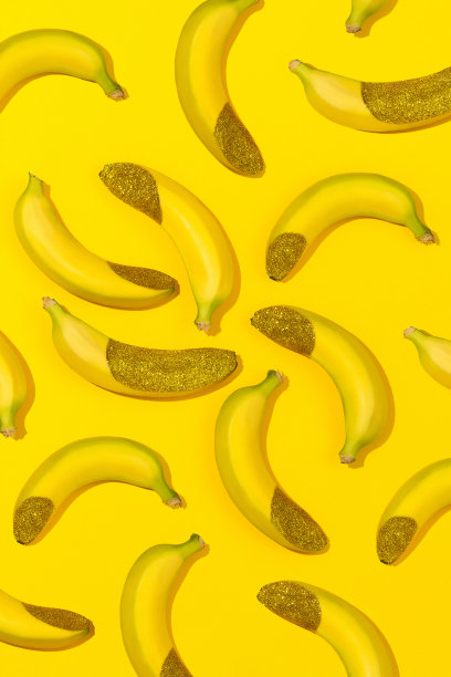 水果图案 香蕉背景