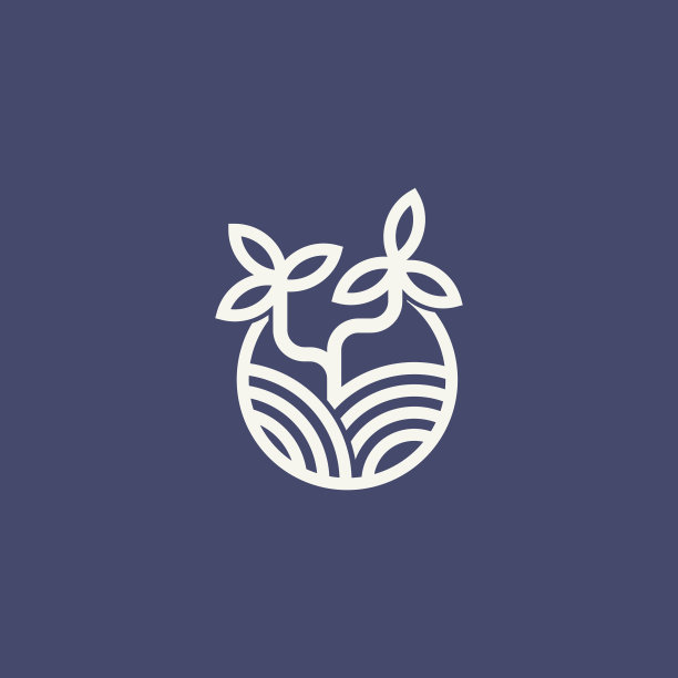 花朵logo,花店标志