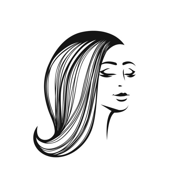 长发头发logo