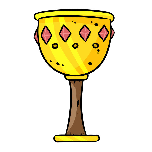 古代酒杯标志