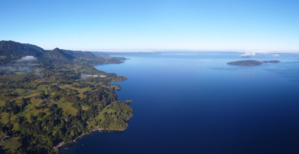 山湖俯瞰山湖俯视