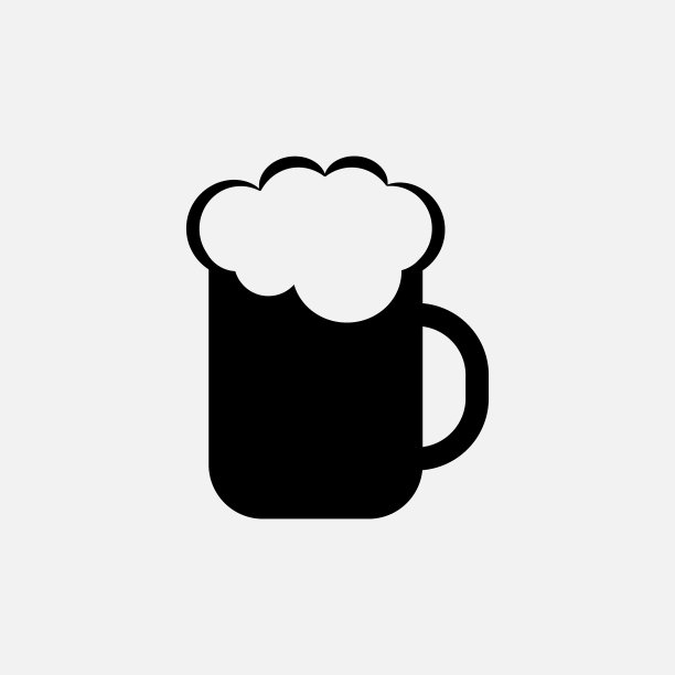 啤酒杯标志