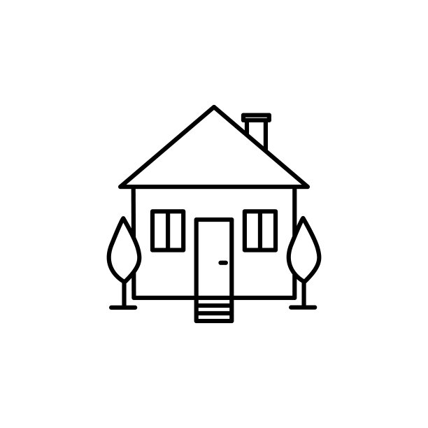 酒店建筑房地产logo