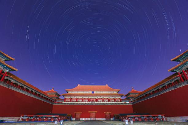 北京故宫建筑风光