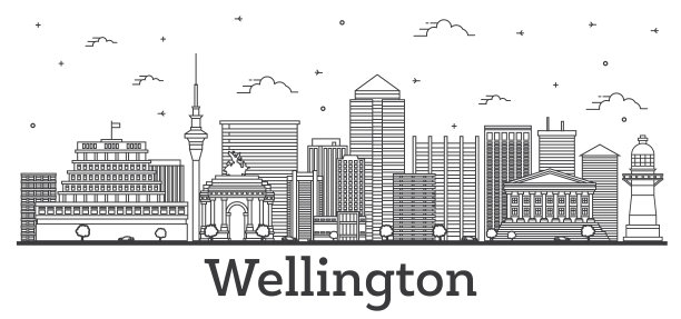 新西兰旅游宣传插画