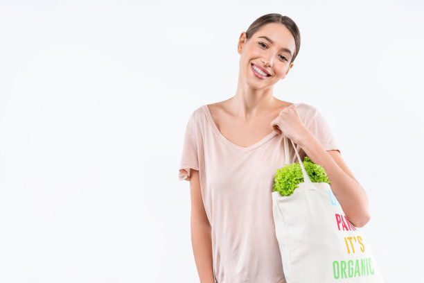 超市绿色食品的健康生活