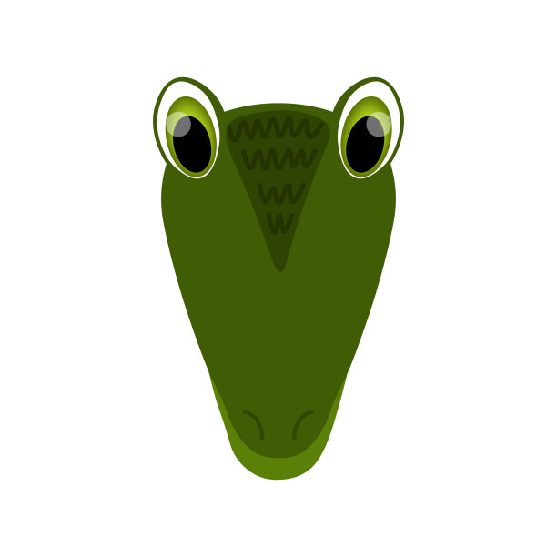 扁平化鳄鱼