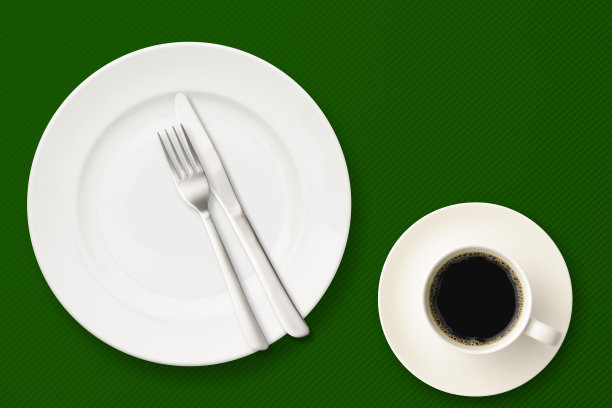 绿色小餐桌