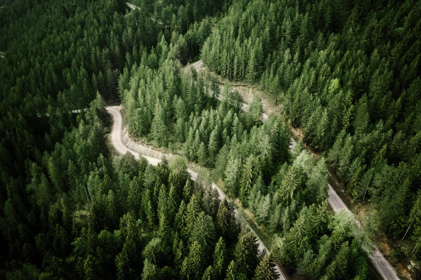 高山俯视图