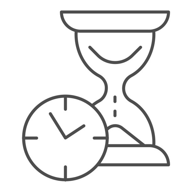 时间沙漏logo
