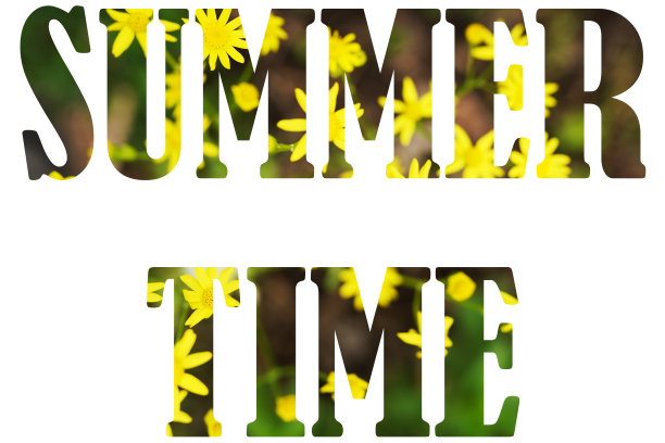 立夏夏季字体设计