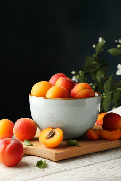 桃子 水果 植物 