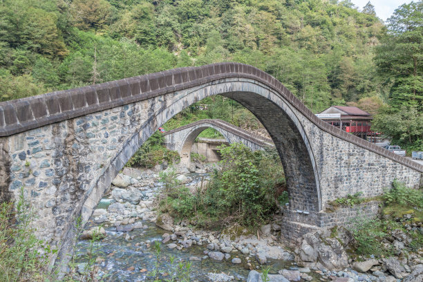 土耳其,拱桥,河流