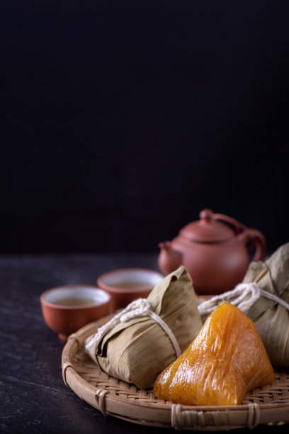 水晶水饺食材美食背景素材