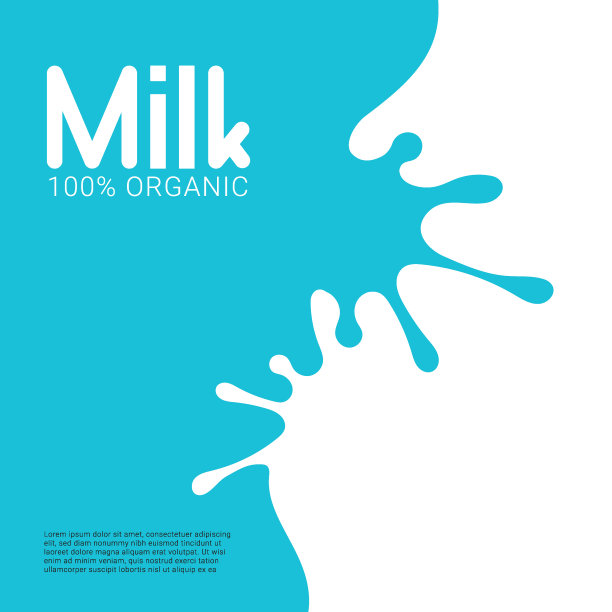 牛奶海报设计