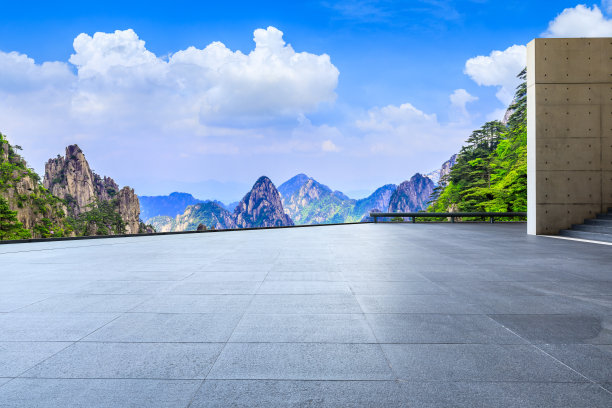 黄山标志性建筑素材