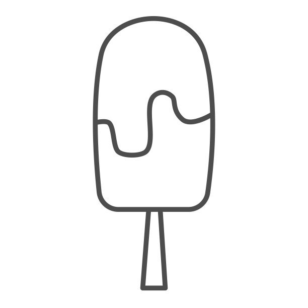 冰淇淋logo,标志设计