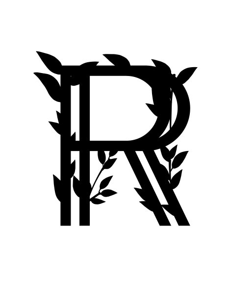r字母logo