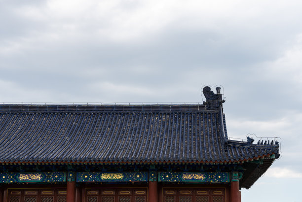 中式宫殿背景