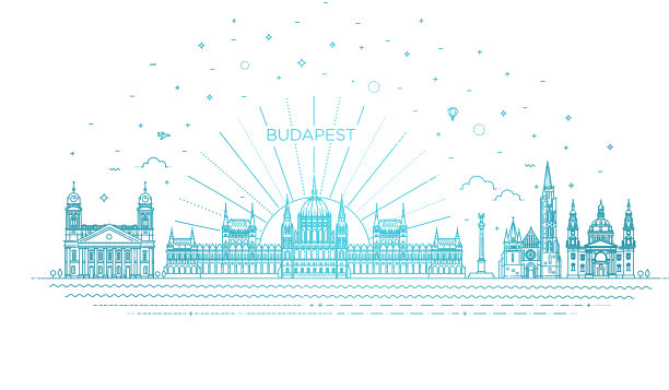 匈牙利天际线海报
