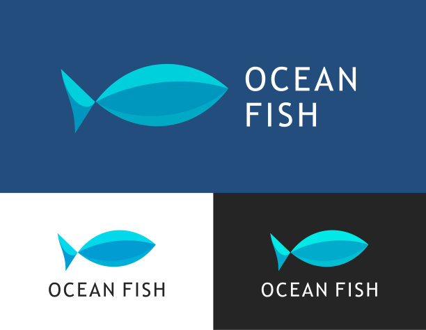 鱼标志设计