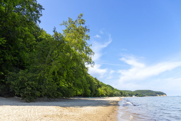 平静的波罗的海海面