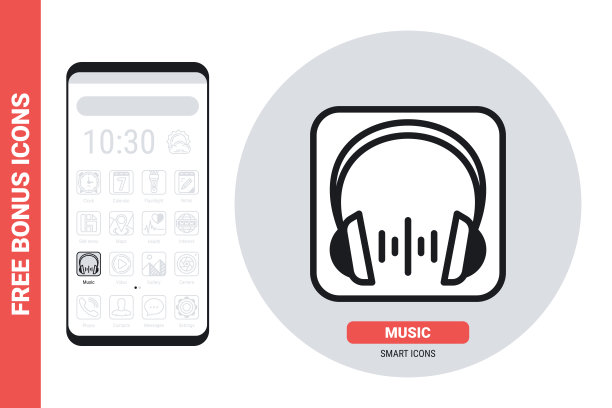 音乐播放器ui设计app设计