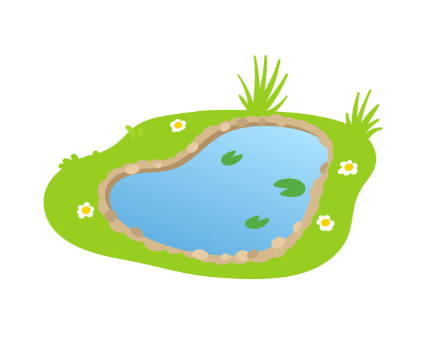 园林水池