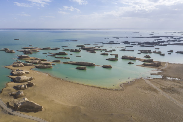 青海湖畔风景