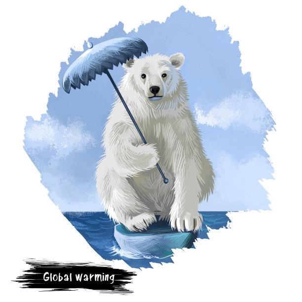 北极冰雪北极熊