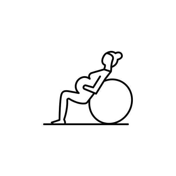 瑜伽健身logo