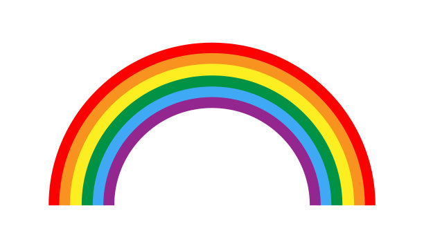 彩色元素logo设计
