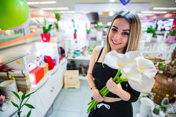 花店内景