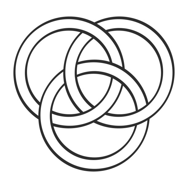 彩色几何logo