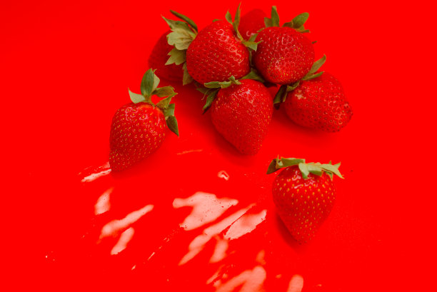 草莓底图