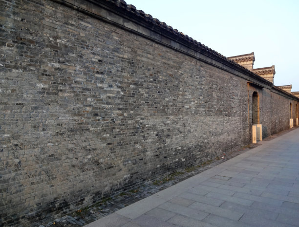 中式古风围墙