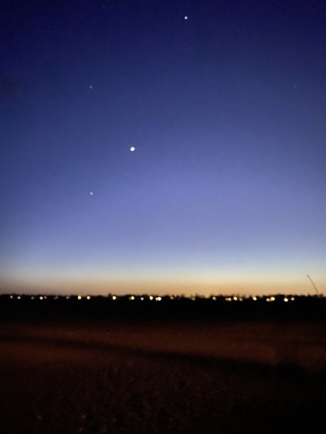 繁星点点蓝色动态宇宙