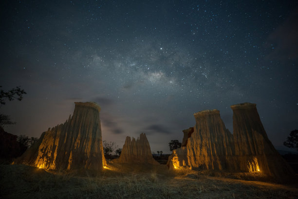 夏季银河星空