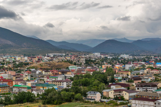 旅游景点自然景观山丘