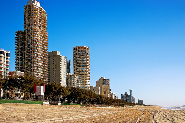 澳大利亚黄金海岸城市风景