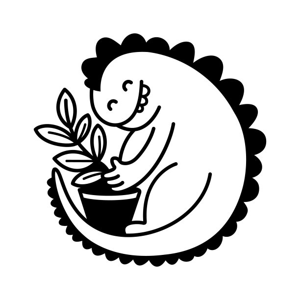 植物吉祥物设计